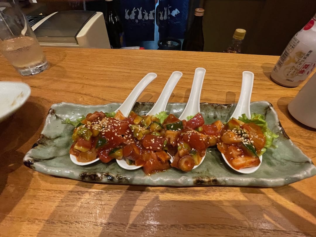 潤粋の食事と酒肴